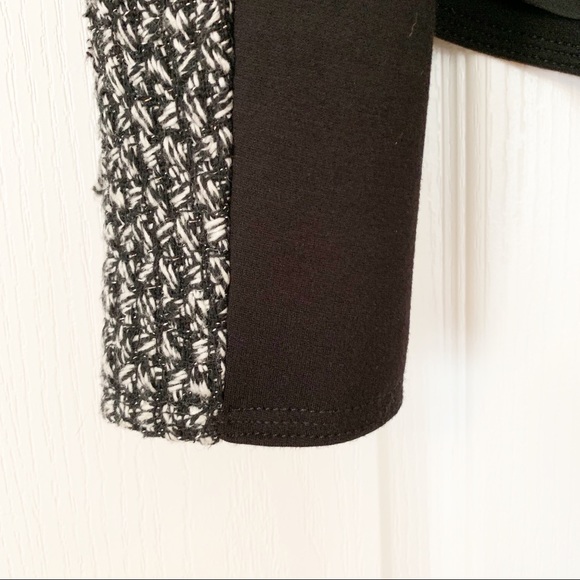 NWT Kenneth Cole Tweed & Ponte Jacket Blazer Sz 8 - Picture 5 of 8